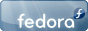 Fedora Linux button